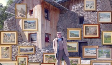 I colori della montagna: in mostra le tele del pittore Bevilacqua, “A soli 7 anni ero a 3000 metri”