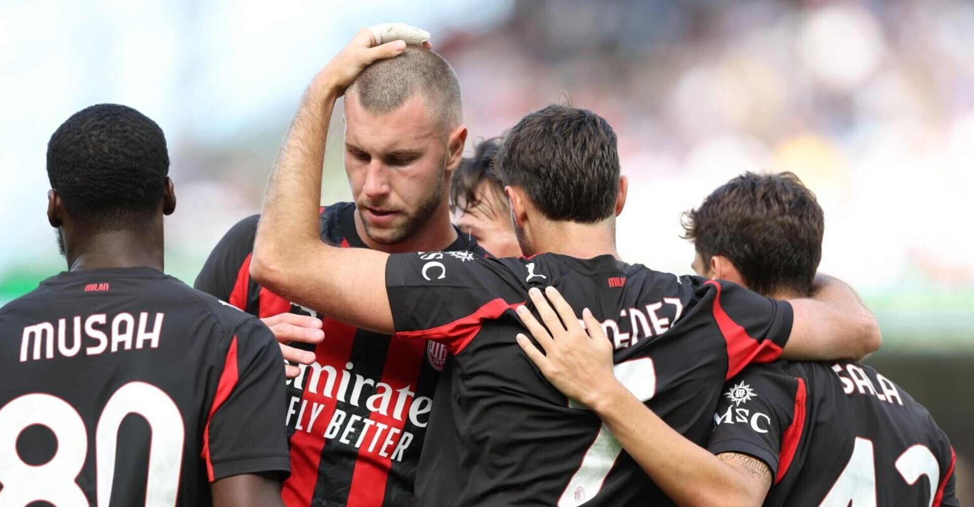 segui l'amichevole dei rossoneri LIVE