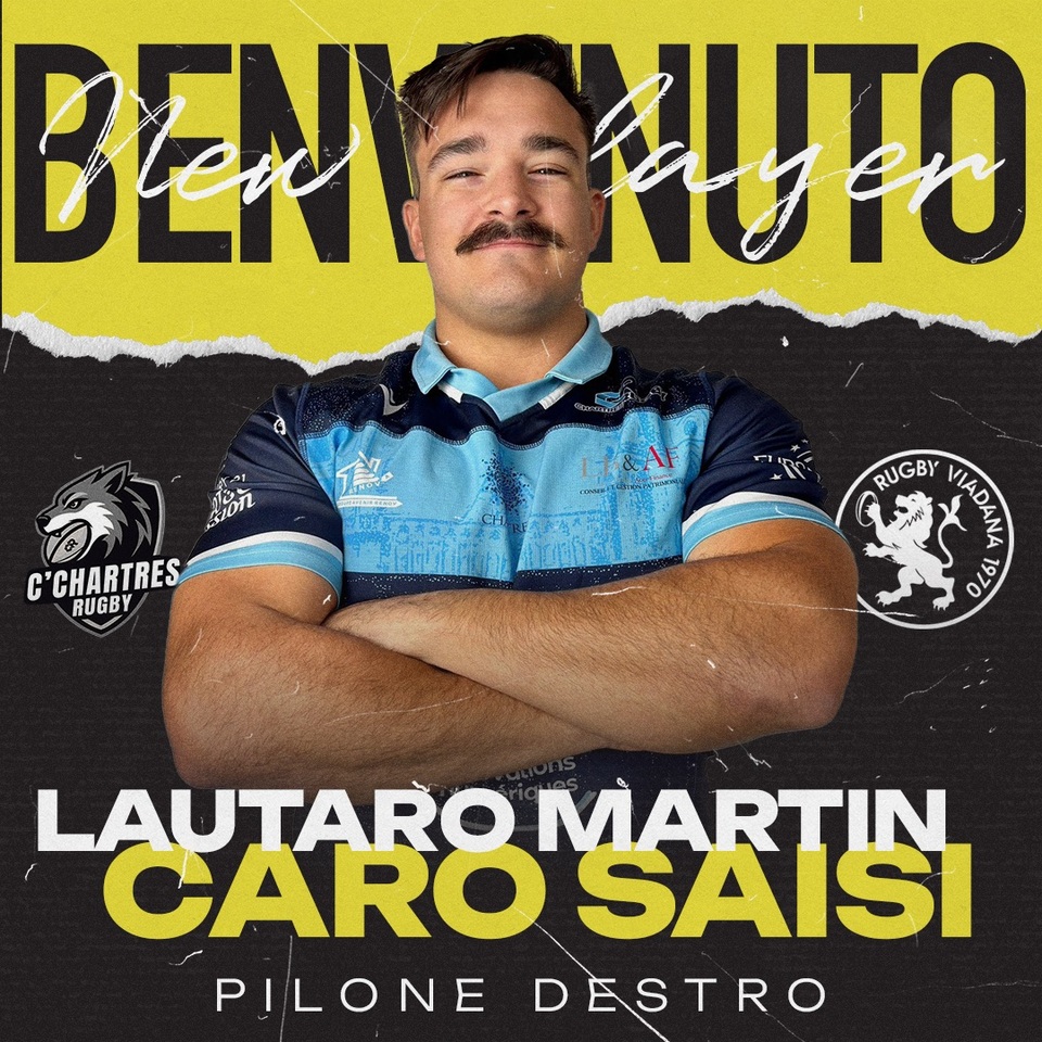 Rugby serie A Elite - Lautaro Saisi, il prof della mischia viadanese: “Ottimo gruppo, forte e competitivo Nel tempo libero? Studio e cucino”