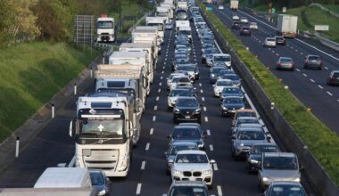 Camion a fuoco, chiusa l'A1 tra Orte e diramazione di Roma