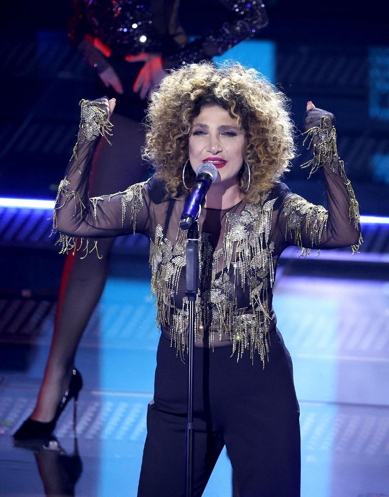 Marcella Bella canta Pelle diamante, Sanremo 2025, seconda serata