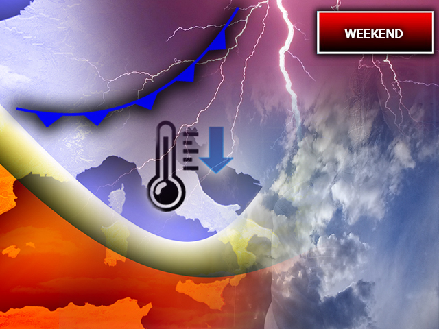 Temporali e grandine in arrivo nel Weekend, le zone colpite