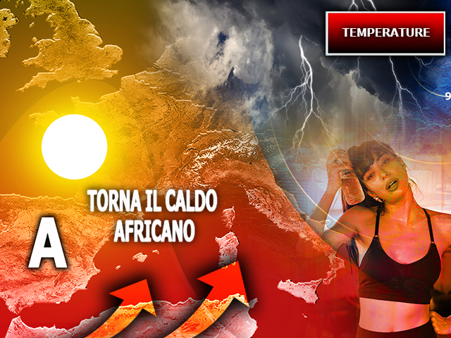 Caldo Africano infernale in arrivo sull'Italia, ecco quando