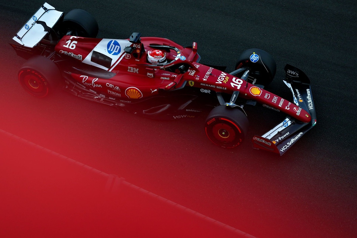 Ferrari: cresce la SF-25, giganteggia Leclerc con Hamilton in ritardo