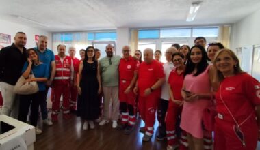 Sopralluogo della VI Commissione Sanità nei locali della Croce Rossa di Caltanissetta: "Modello virtuoso di cittadinanza attiva"