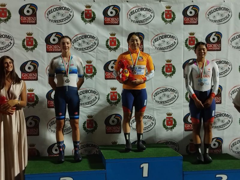 FIDANZA. «CONTENTA DELLO SCRATCH A FIORENZUOLA. ESSERE ALLA VISMA CON FERRAND-PRÉVOT E VOS È SUPER»