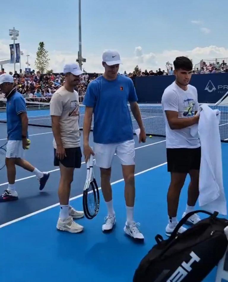 Jannik Sinner e Carlos Alcaraz