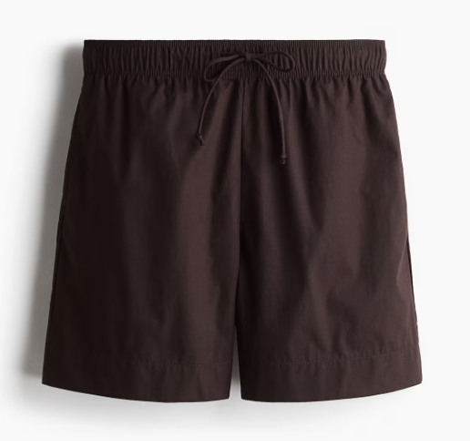 Shorts in cotone con coulisse, H&M