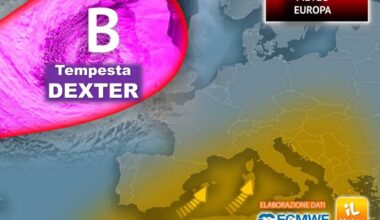 la Tempesta Tropicale Dexter punta l'Europa, cosa c'è da sapere