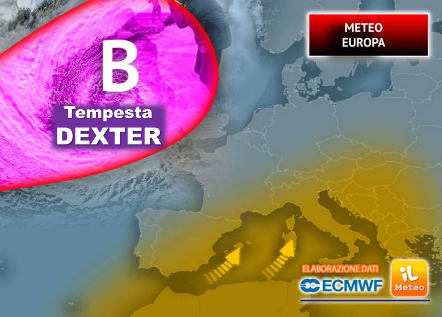la Tempesta Tropicale Dexter punta l'Europa, cosa c'è da sapere