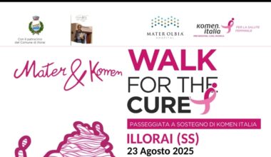 Illorai: Amministrazione comunale, Komen Italia, Mater Olbia e Comitato San Nicola 2025 a sostegno della prevenzione, cur a e ricerca per la salute femminile