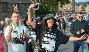 Un agosto così Edimburgo non l'aveva mai visto