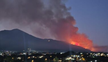 Roghi sul Vesuvio, tre volontari veronesi nella squadra veneta in soccorso della Campania
