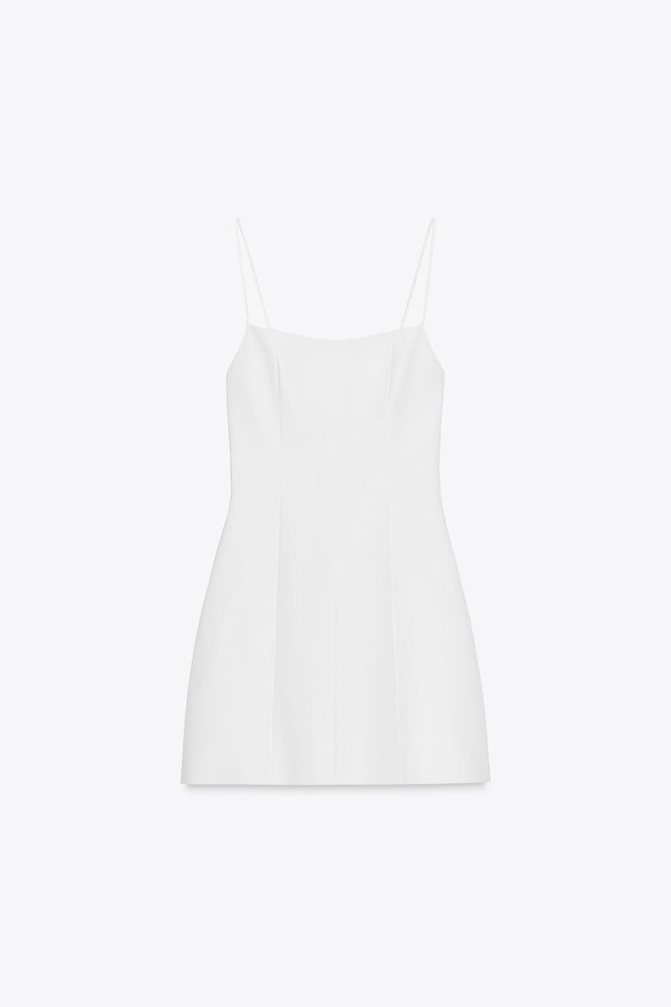 Vestito corto con fiocco sul retro, Zara 