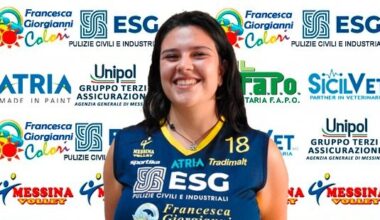 Messina Volley, riconferma per la centrale Sara Arena