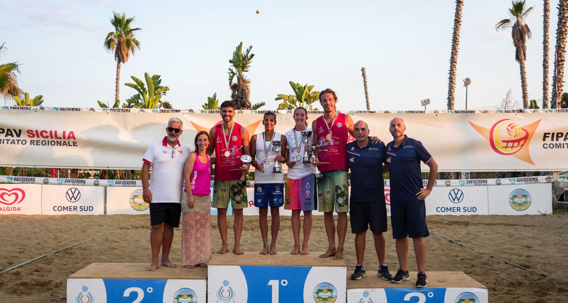 Arezzo-Bigarelli e Meniconi-Bernasconi, doppietta servita: Master e titolo siciliano di beach volley