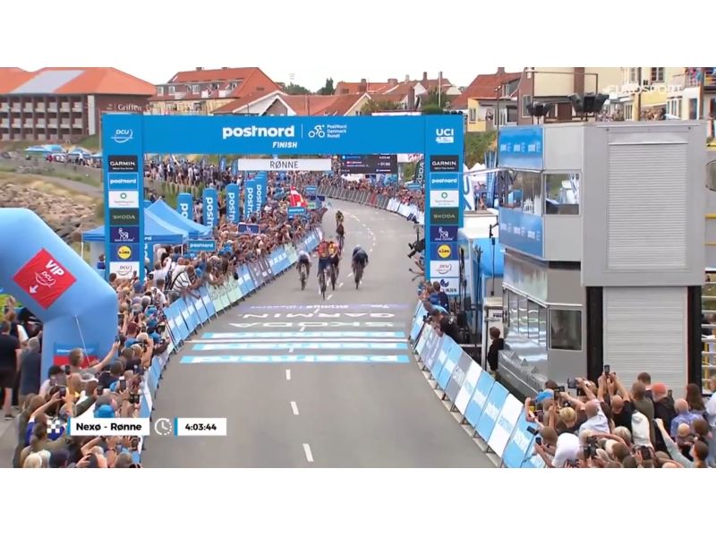 GIRO DI DANIMARCA. LA LIDL TREK IMPONE SUBITO LA SUA LEGGE CON PEDERSEN, 2° KUBIS E 3° HAUGSTED