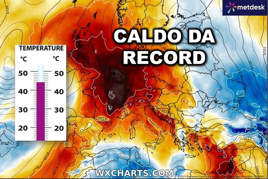 Francia nella morsa di un Caldo record, ondata senza precedenti, gli effetti in Italia