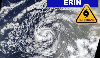 Tempesta tropicale Erin, diventerà il primo forte Uragano della stagione, dove colpirà