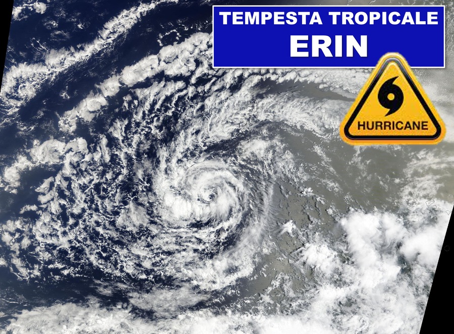 Tempesta tropicale Erin, diventerà il primo forte Uragano della stagione, dove colpirà