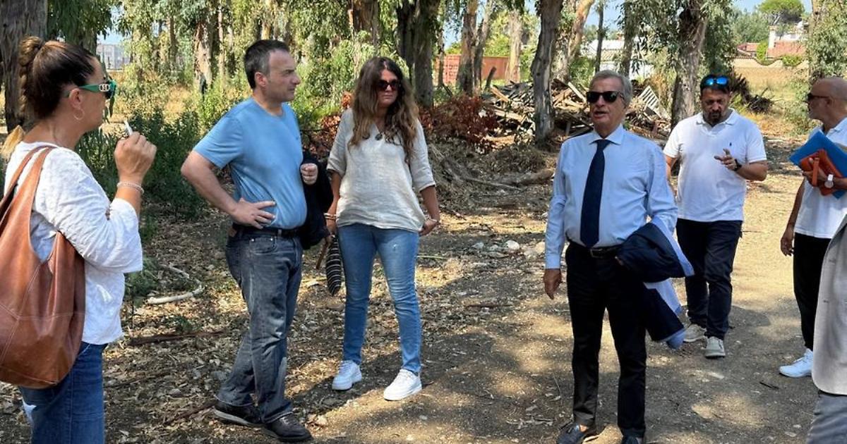 Polisportiva Santa Severa, sopralluogo dell’assessore Ghera