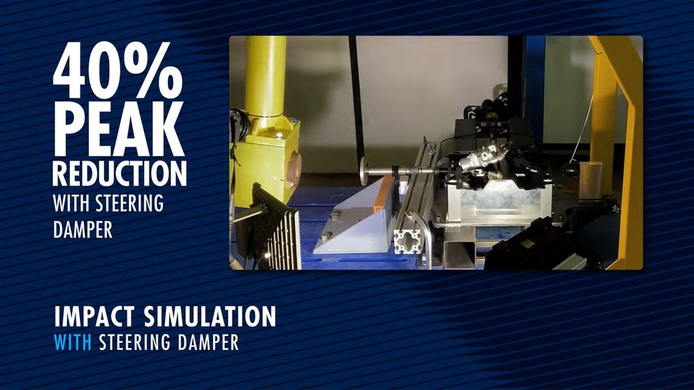 Il crash test con cui la FIA ha provato il nuovo smorzatore