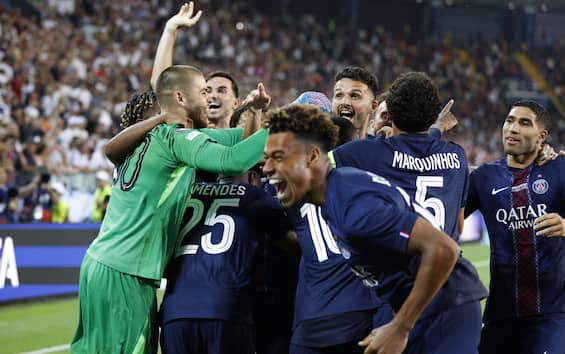 Psg Tottenham 6-5 dcr: gol e highlights. Rigori decisivi, Supercoppa a Psg