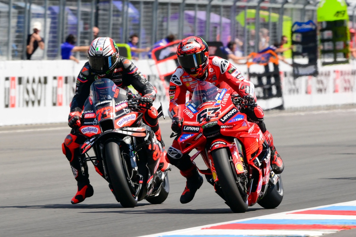 Bezzecchi: "Obiettivi? Semplicemente continuare ad avvicinarci a Ducati"