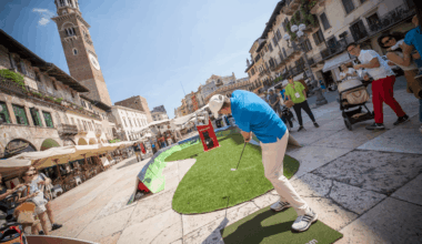 Dopo 10 anni dall’ultima palla in buca, il golf torna tra le mura scaligere | TgVerona