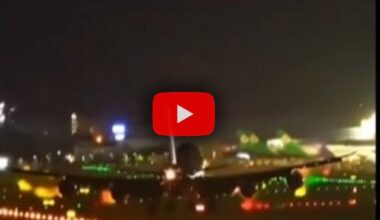 Boeing UPS atterra tra i venti del tifone Podul, il Video shock