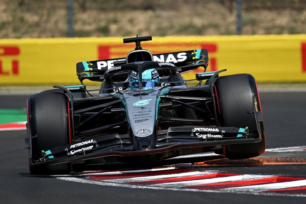 Russell took third in Hungary as Mercedes made a big step towards overcoming its recent struggles.
