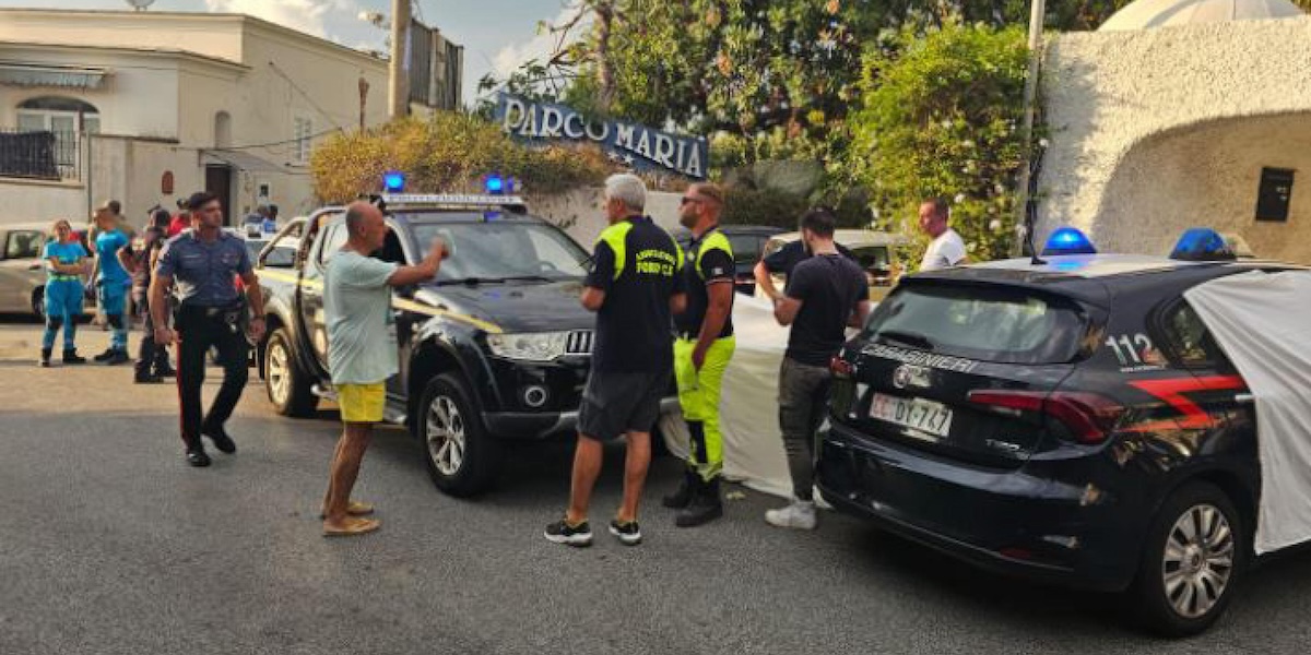 Le indagini sulla sparatoria a Ischia
