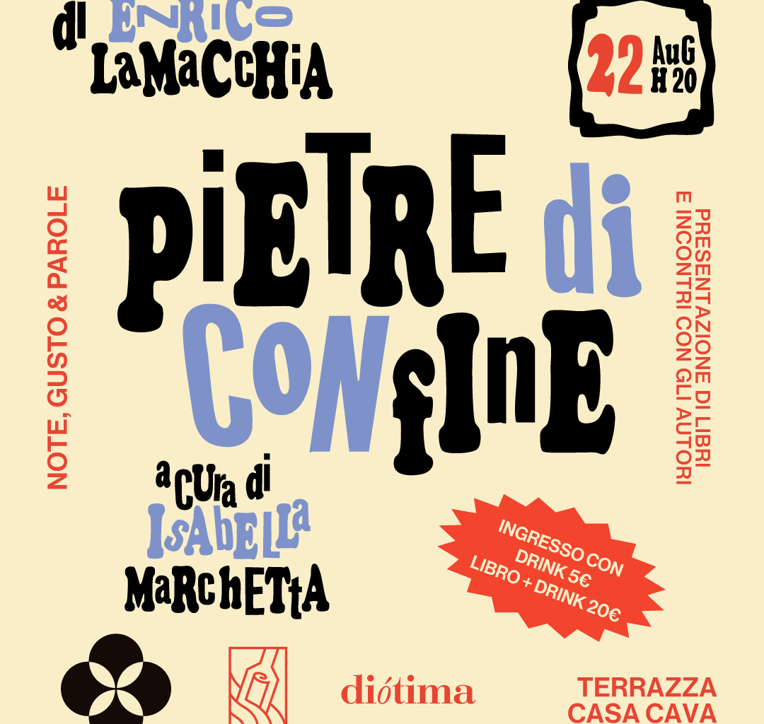 Il 22/8 a Matera presentazione di “Pietre di confine”