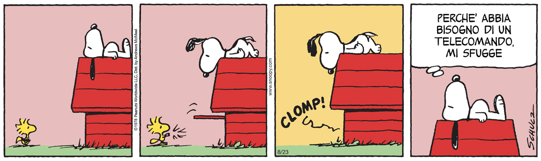Peanuts 2025 agosto 23