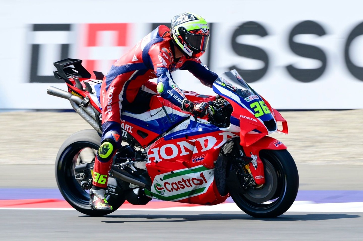 Un felice Mir sprona Honda: "Questa dovrebbe essere la nostra posizione"