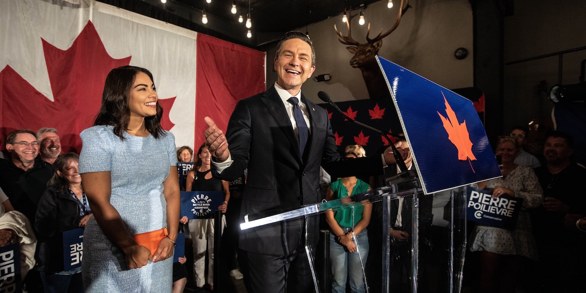 La strana rielezione del leader dei Conservatori canadesi