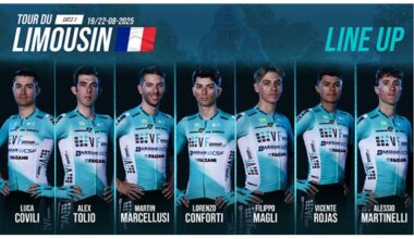 VF GROUP BARDIANI-CSF FAIZANE' DA OGGI PROTAGONISTA AL TOUR DU LIMOUSIN