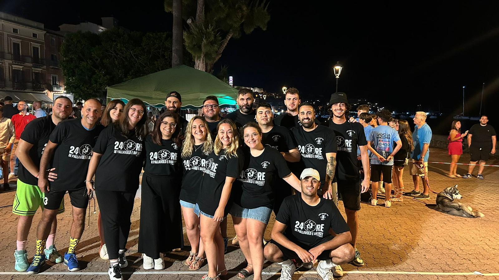 Ben 150 partecipanti alla “24 ore” di pallavolo e basket a Milazzo, in Marina Garibaldi