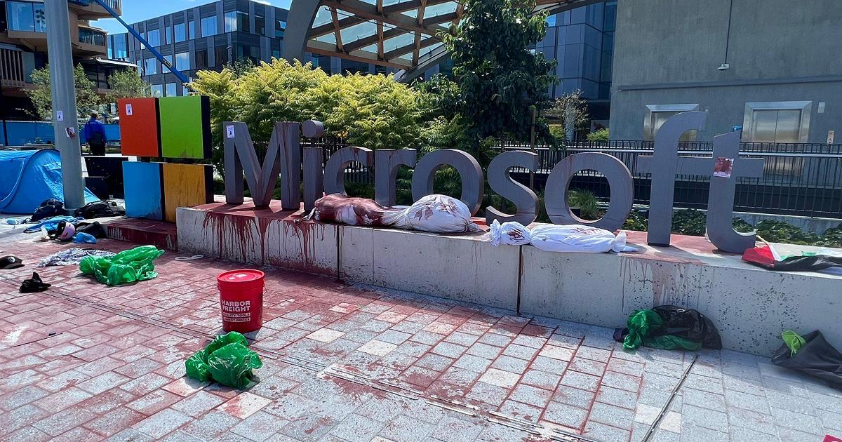 Washington, protesta anti-israeliana nella sede di Microsoft: 18 arresti