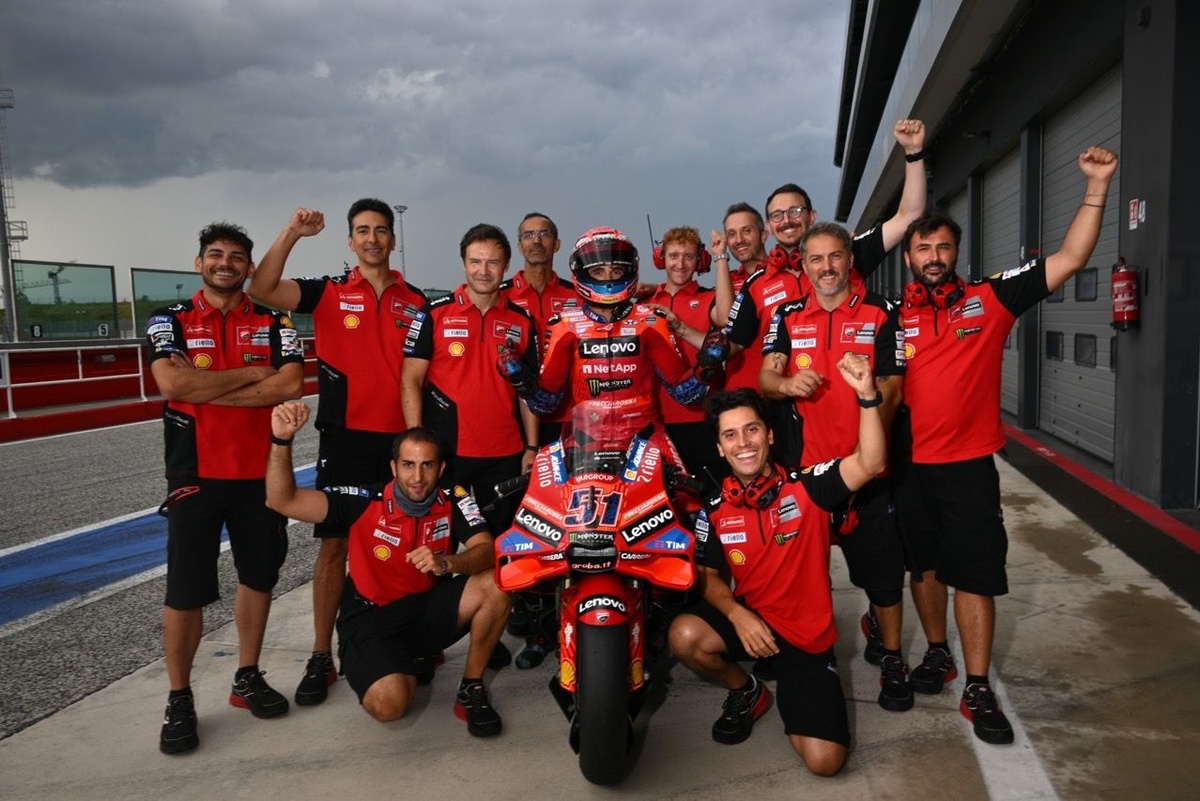 Ducati lavora già in ottica 2027 nel test di Misano con Pirro