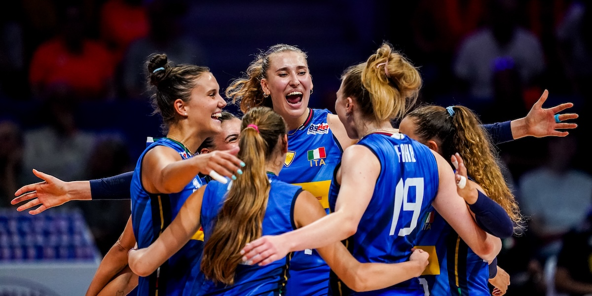 L'Italia femminile di pallavolo ha vinto contro la Slovacchia la sua prima partita dei Mondiali
