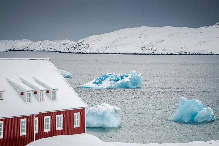 Il paesaggio della Groenlandia intorno a Nuuk - 14 marzo 2025