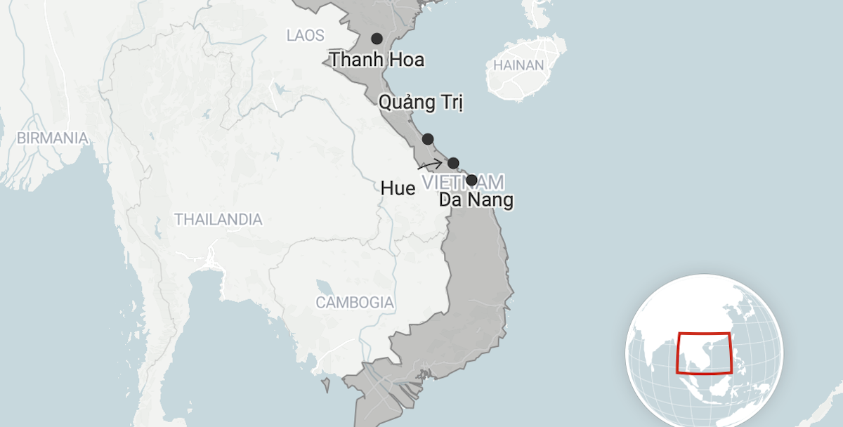 In Vietnam il governo ha ordinato a circa 500mila persone di abbandonare le proprie case in vista dell'arrivo del tifone Kajiki