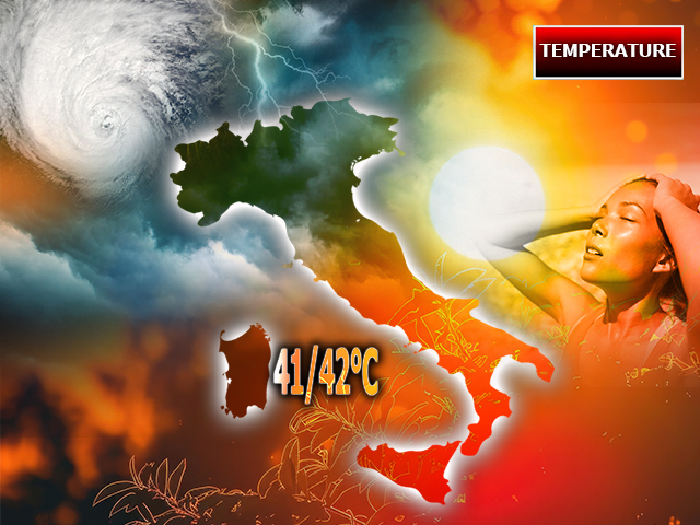 fino a 42°C in Italia, ecco le zone più roventi