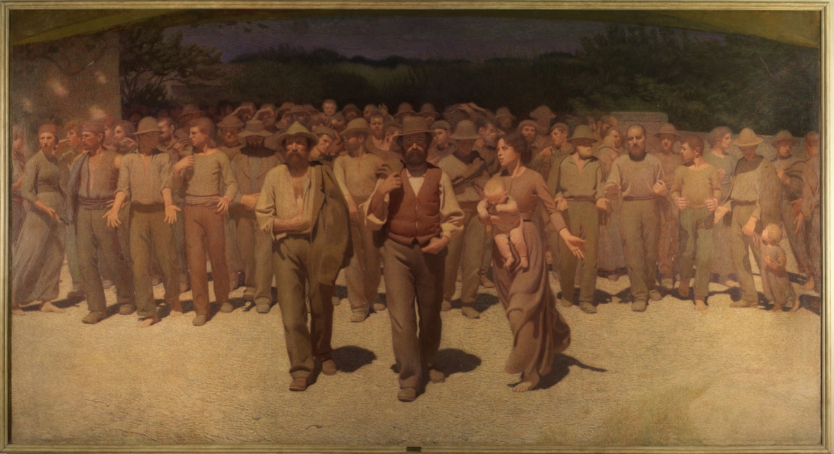 Mostra su Pellizza da Volpedo alla GAM Milano