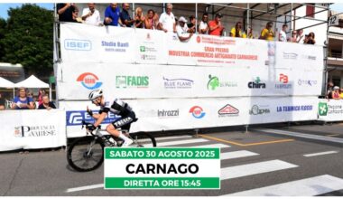 SABATO IN DIRETTA STREAMING IL GRAN PREMIO INDUSTRIA, COMMERCIO E ARTIGIANATO CARNAGHESE