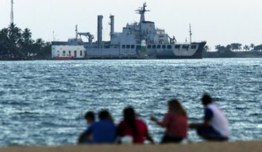 L'inusuale movimento di navi da guerra al largo del Venezuela