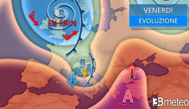 Meteo venerdì