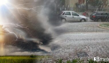 Settembre inizia col maltempo. Nuova perturbazione tra lunedì e martedì con rovesci e temporali, anche forti. Regioni interessate dalla pioggia e accumuli previsti. « 3B Meteo