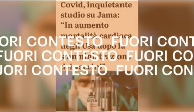 Non è vero che uno studio ha mostrato un aumento della mortalità cardiaca negli USA dopo i vaccini anti-Covid